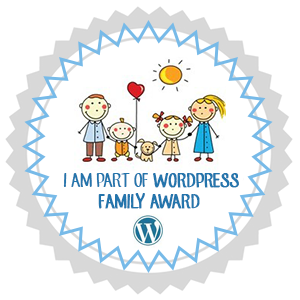 I am part of WordPress Family Award