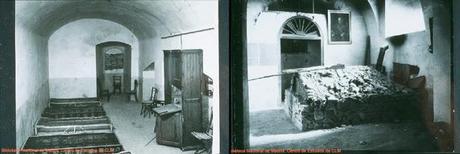 El Alcázar y edificios exteriores durante el Asedio.