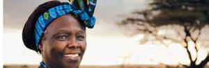 Wangari Maathai, también conocida como 