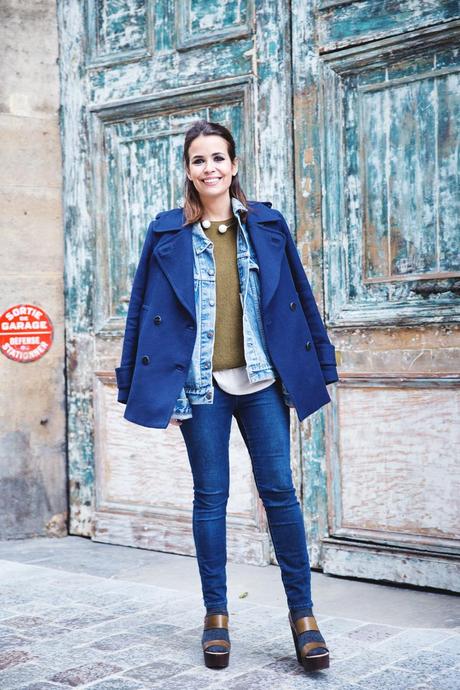 Double_Denim-Blue_Coat-Winter_Sandals-