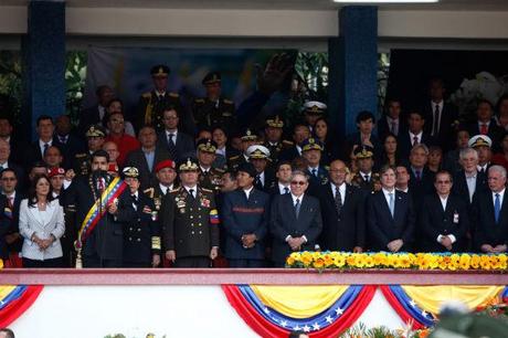 Raúl Castro presidente de Venezuela