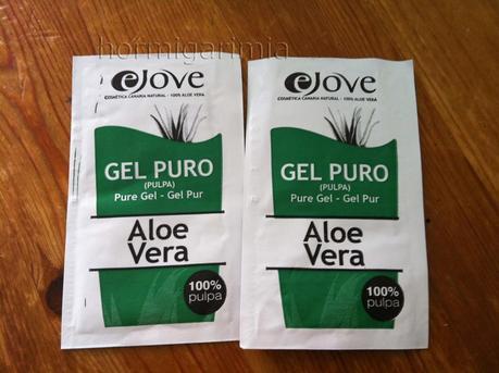 GEL FACIAL DE PEPINO & ALOE VERA EJOVE / CUCUMBER FACIAL GEL & ALOE VERA EJOVE