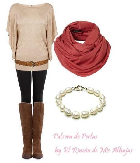 outfit con perlas - Joyería de Plata Online El Rincón de Mis Alhajas