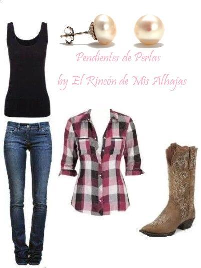 outfit con perlas - Joyería de Plata Online El Rincón de Mis Alhajas