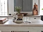 cocina Vintage. Luminosidad compleja, elementos retro