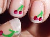 Manicura Francesa Cerezas