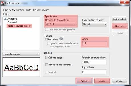 Manual para configurar cotas en Autocad