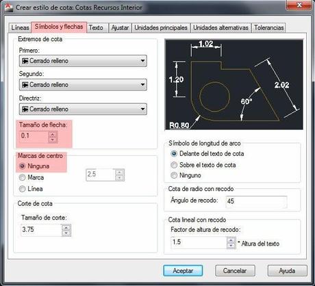 Manual para configurar cotas en Autocad