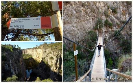 Chulilla: De senderismo por los Calderones y a comer en el Restaurante El Pozo