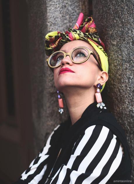 Aminta + Clarks + Orla Kiely C_Turban