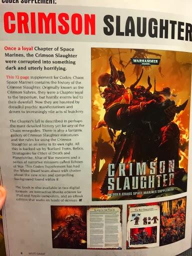 Portada de Crimson Slaughter confirmada y mas cosas