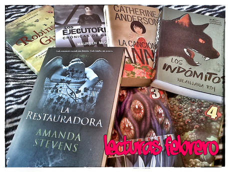 [El estante de...] Lecturas de febrero