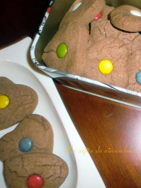 Galletas de chocolate sin gluten