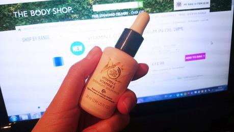 Review: Vitamin E Overnight Serum-In-Oil (The Body Shop)