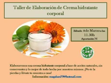 taller elaboracion cremas