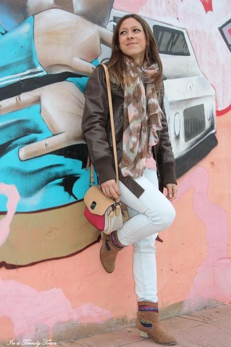 OUTFIT ROSA MARRON 1