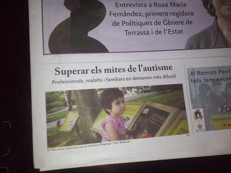 Hoy somos noticia...difundiendo un poco más sobre los TEA