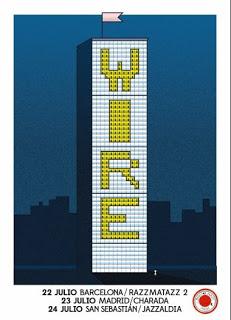 Wire en julio en Barcelona, Madrid y San Sebastián