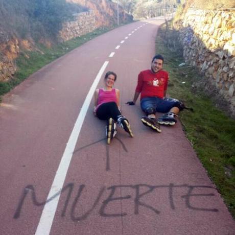 Vía Verde del Tajuña. Libertad sobre ruedas Expresa perfectamente la sensación de la subida desde Morata a la cementera