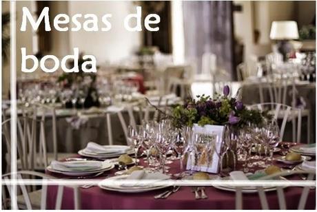 MESAS DE BODA