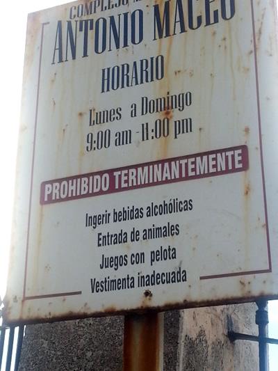 prohibido