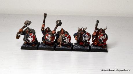 Dice and Brush: Tutorial: How to paint a Dwarf Warrior