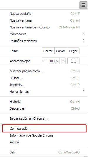 Como restablecer Google Chrome a su configuración inicial