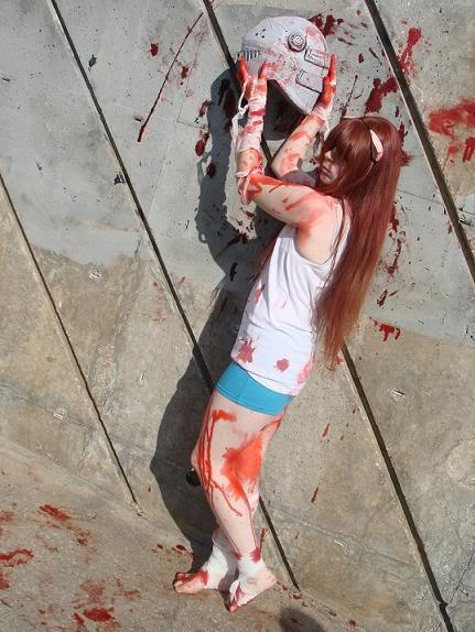 { ¡Uno, dos, tres! COSPLAY #2 Lucy - Elfen Lied. }