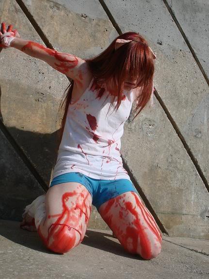{ ¡Uno, dos, tres! COSPLAY #2 Lucy - Elfen Lied. }