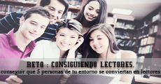 { Reto : Consiguiendo lectores }