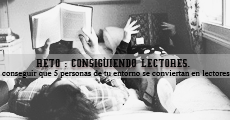 { Reto : Consiguiendo lectores }