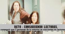 { Reto : Consiguiendo lectores }
