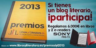 Participo en : Premios Libros y Literatura 2013.