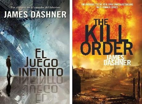Doble ración de James Dashner para 2014: próximas publicaciones de 'El juego infinito' y 'The Kill Order'