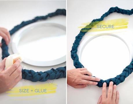 DIY..........UN PRECIOSO ESPEJO REDONDO