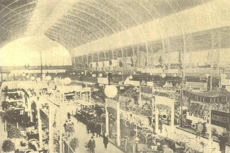 Primera exposición de autos en Bélgica