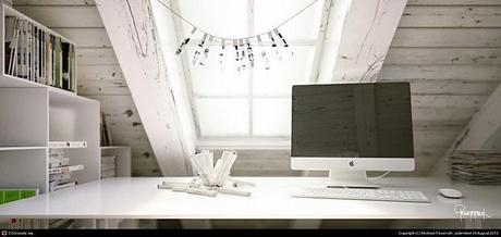 buhardilla muy bohemia