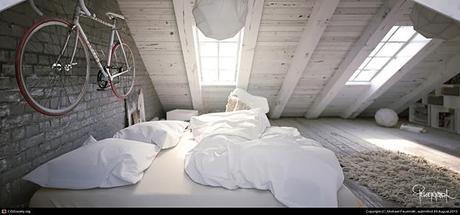 buhardilla muy bohemia