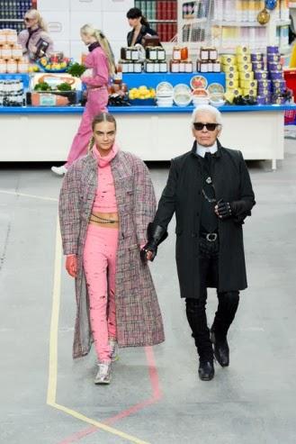 Chanel desfiló en el supermercado más chic del mundo