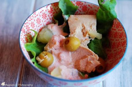 SALSA DE YOGUR,TOMATE Y ALBAHACA