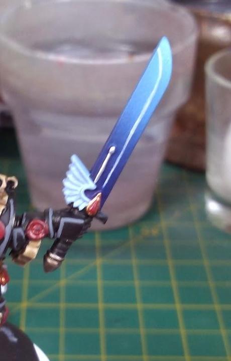 How to Lose at 40k*'**/WIP'R'Us: Painting Power Weapons Quickly, a How to