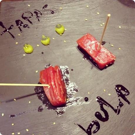 SASHIMI DE ATÚN ROJO
