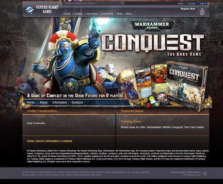 Conquest,el nuevo LCG de W40K