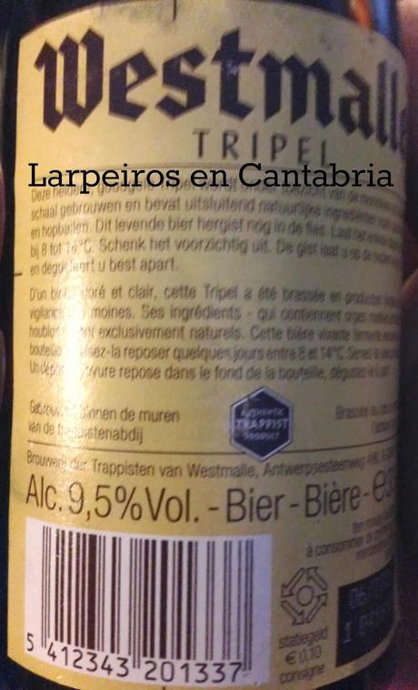 Cerveza Westmalle Trappist Tripel: Sabrosa y Potente