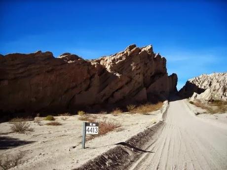 La Quebrada de las flechas. Valles Calchaquíes. Salta