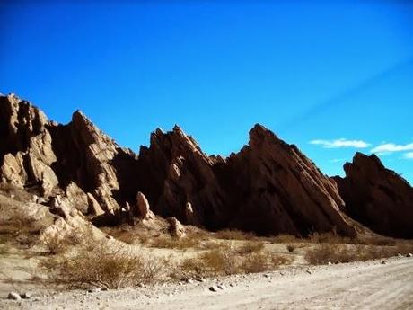 La Quebrada de las flechas. Valles Calchaquíes. Salta