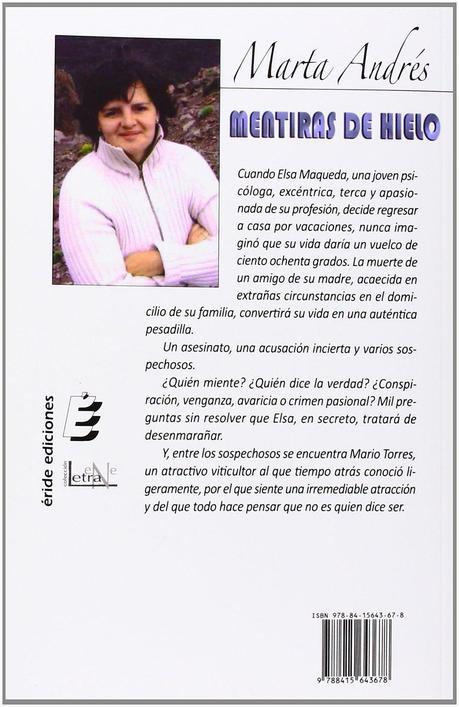 Reseña: Mentiras de hielo - Marta Andrés