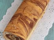 Roll cake marmolado dulce leche