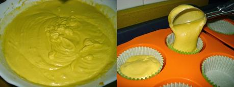 CUPCAKES DE NARANJA CON COBERTURA DE CHOCOLATE