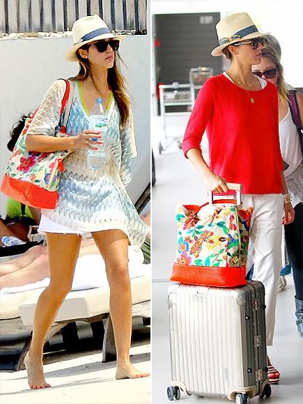 Los bolsos de Jessica Alba